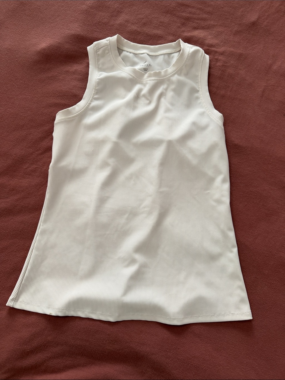 Free Fly Apparel Women's Ribbed Tank Top - White